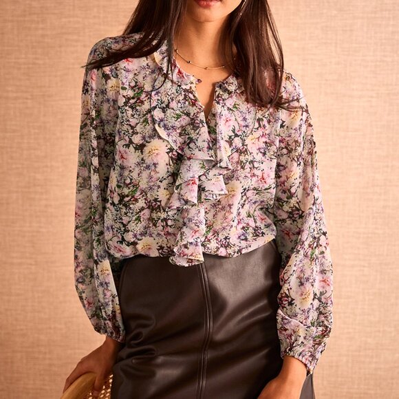 CABI Boho Floral Blouse - Picture 3 of 4